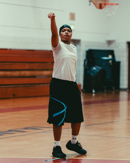 "Signature Sweatshorts" Black